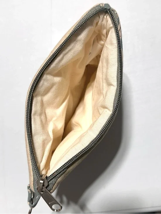 THE LINEN PRESS Kookaburra Makeup Bag Cottagecore Nature | Organic Cotton - Picture 4 of 7